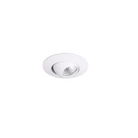 MAXLIGHT H0104 OPRAWA WPUSTOWA MAX YUCA ROUND TILTED WHITE 3W
