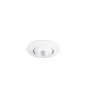 MAXLIGHT H0104 OPRAWA WPUSTOWA MAX YUCA ROUND TILTED WHITE 3W