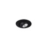 MAXLIGHT H0105 OPRAWA WPUSTOWA MAX YUCA ROUND TILTED BLACK 3W