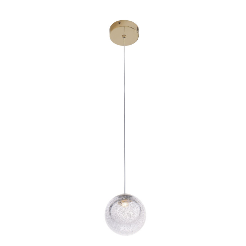 MAXLIGHT P0389 LAMPA WISZĄCA ZOE 1x1,5W ZŁOTA