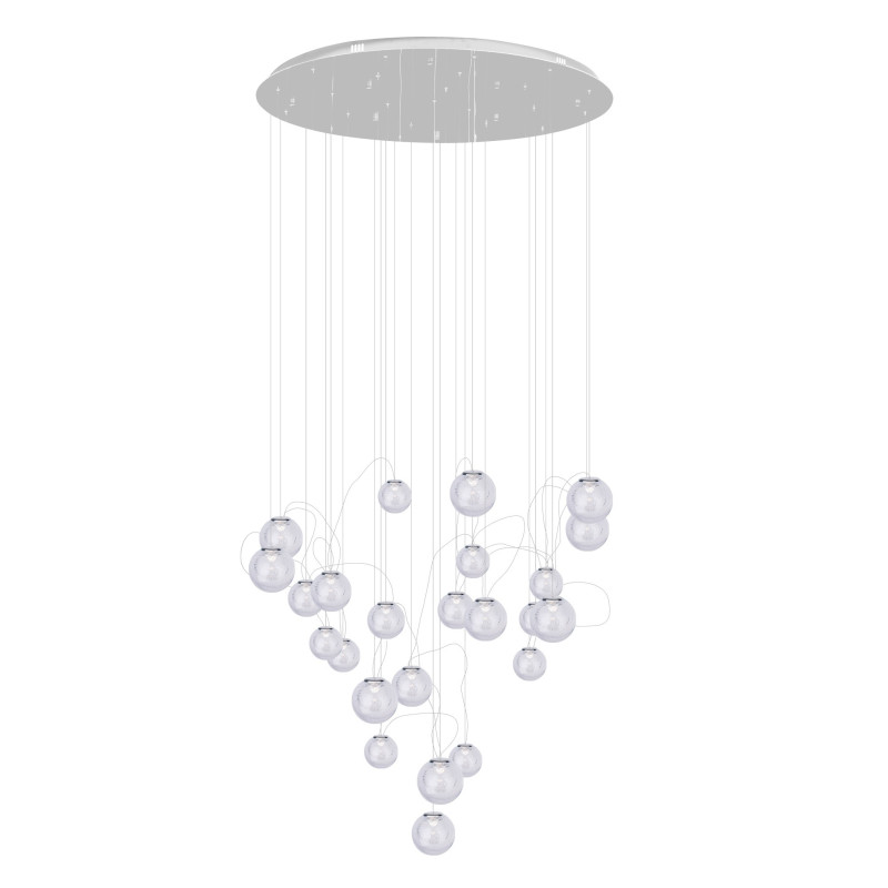 MAXLIGHT P0386 LAMPA WISZĄCA ZOE 24x1,5W CHROMOWA