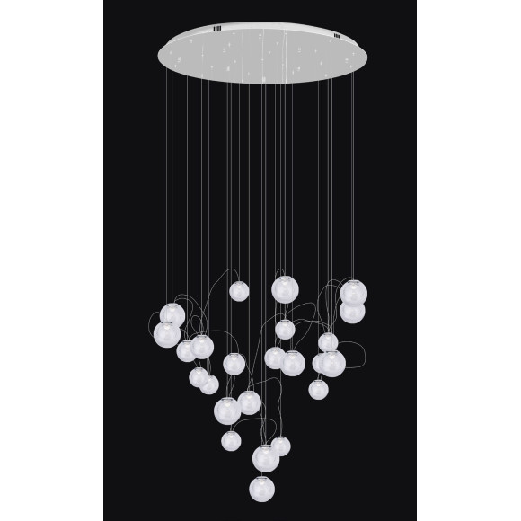 MAXLIGHT P0386 LAMPA WISZĄCA ZOE 24x1,5W CHROMOWA MAXLIGHT P0386 LAMPA WISZĄCA ZOE 24x1,5W CHROMOWA