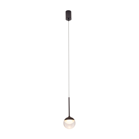 MAXLIGHT P0416 LAMPA WISZĄCA ZOOM CZARNA, 6W LED