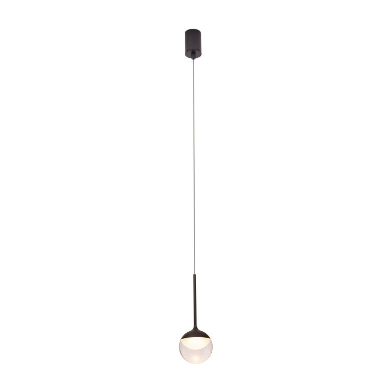MAXLIGHT P0416 LAMPA WISZĄCA ZOOM CZARNA, 6W LED