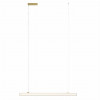 MAXLIGHT P0622 LAMPA WISZĄCA FAYETTE 121CM 20W  3000K ZŁOTY IP44