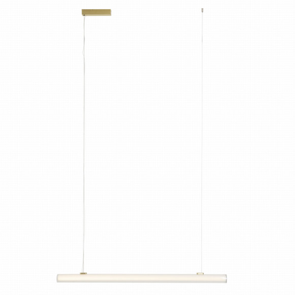 MAXLIGHT P0622 LAMPA WISZĄCA FAYETTE 121CM 20W  3000K ZŁOTY IP44