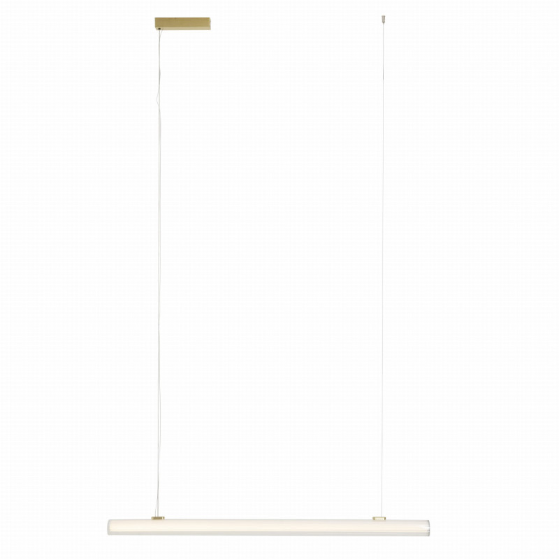 MAXLIGHT P0622 LAMPA WISZĄCA FAYETTE 121CM 20W  3000K ZŁOTY IP44