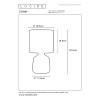 lampa stołowa COSBY 47503/81/36 Lucide | Sklep z lampami