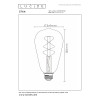 lampa FILAMENT 49034/05/62 Lucide | Sklep z lampami