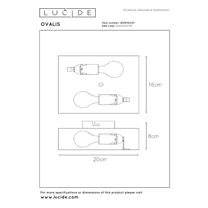 kinkiet nan Lucide | Sklep z lampami kinkiet nan Lucide | Sklep z lampami