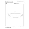 lampa sufitowa LEX 08109/01/30 Lucide | Sklep z lampami