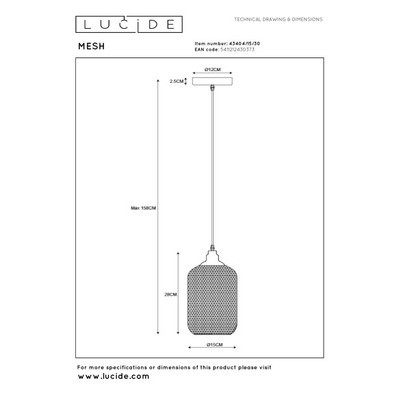 MESH 43404/15/30 MESH 43404/15/30