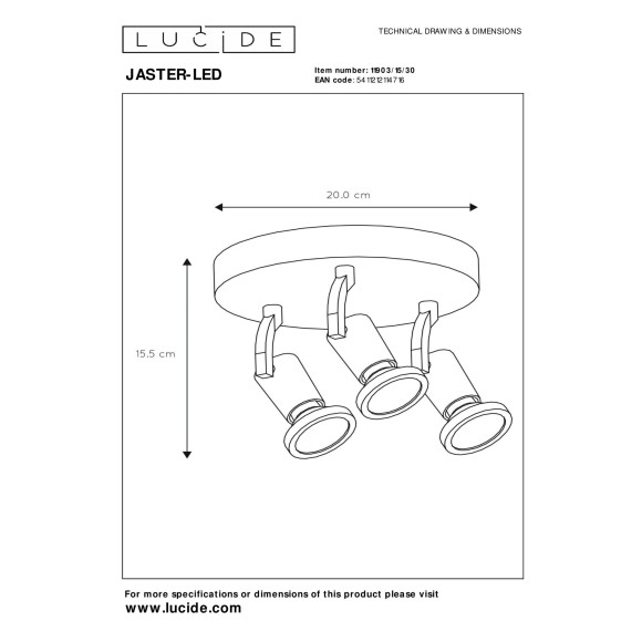 JASTER LED 11903/15/30 JASTER LED 11903/15/30