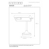 lampa stołowa BANKER 17504/01/03 Lucide | Sklep z lampami lampa stołowa BANKER 17504/01/03 Lucide | Sklep z lampami