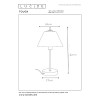 lampa stołowa TOUCH 12561/21/12 Lucide | Sklep z lampami lampa stołowa TOUCH 12561/21/12 Lucide | Sklep z lampami