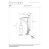 kinkiet FIX  WALL 08208/01/31 Lucide | Sklep z lampami kinkiet FIX  WALL 08208/01/31 Lucide | Sklep z lampami