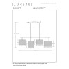lampa wisząca BASKETT 45459/04/30 Lucide | Sklep z lampami