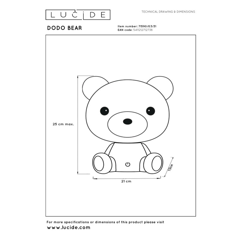 DODO Bear 71590/03/31