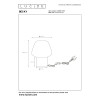 lampa stołowa BECKY 45569/01/65 Lucide | Sklep z lampami lampa stołowa BECKY 45569/01/65 Lucide | Sklep z lampami