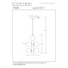 lampa wisząca TYCHO 45474/06/30 Lucide | Sklep z lampami