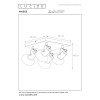 lampa sufitowa MADEE 17993/14/30 Lucide | Sklep z lampami