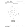 lampa LED BULB 49042/05/62 Lucide | Sklep z lampami lampa LED BULB 49042/05/62 Lucide | Sklep z lampami