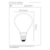 lampa LED BULB 49022/04/60 Lucide | Sklep z lampami
