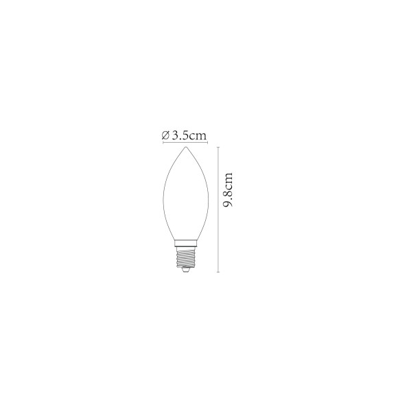 lampa LED BULB 49023/04/60 Lucide | Sklep z lampami