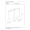 lampa wisząca TOLEDO 74405/03/62 Lucide | Sklep z lampami lampa wisząca TOLEDO 74405/03/62 Lucide | Sklep z lampami
