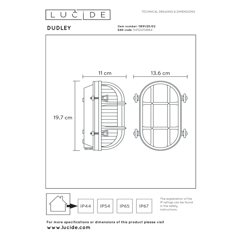 lampa DUDLEY 11891/20/02 Lucide | Sklep z lampami lampa DUDLEY 11891/20/02 Lucide | Sklep z lampami