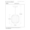lampa wisząca GOSSE 13435/01/31 Lucide | Sklep z lampami lampa wisząca GOSSE 13435/01/31 Lucide | Sklep z lampami