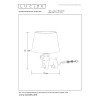 lampa stołowa EXTRAVAGANZA SIR WINSTON 13533/81/30 Lucide | lampa stołowa EXTRAVAGANZA SIR WINSTON 13533/81/30 Lucide |