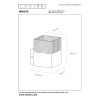 kinkiet RENATE 21223/01/02 Lucide | Sklep z lampami kinkiet RENATE 21223/01/02 Lucide | Sklep z lampami