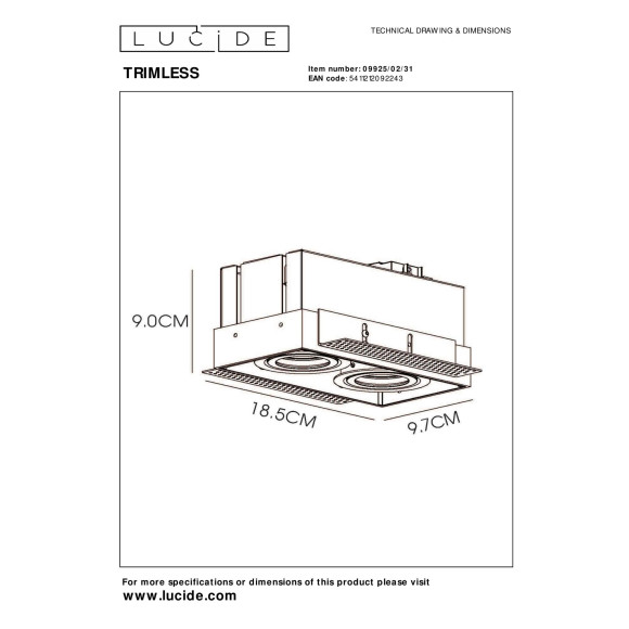 TRIMLESS 09925/02/31
