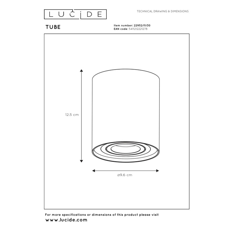 TUBE 22952/11/30
