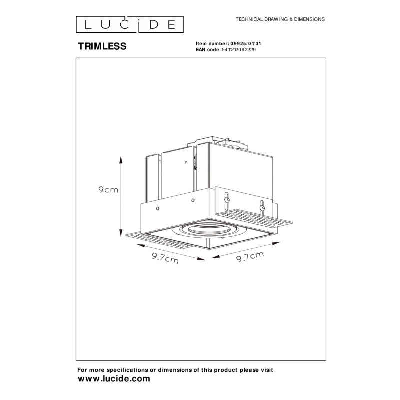 TRIMLESS 09925/01/31