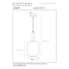 lampa wisząca JOANET 45494/01/65 Lucide | Sklep z lampami lampa wisząca JOANET 45494/01/65 Lucide | Sklep z lampami