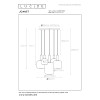 lampa wisząca JOANET 45494/15/65 Lucide | Sklep z lampami lampa wisząca JOANET 45494/15/65 Lucide | Sklep z lampami