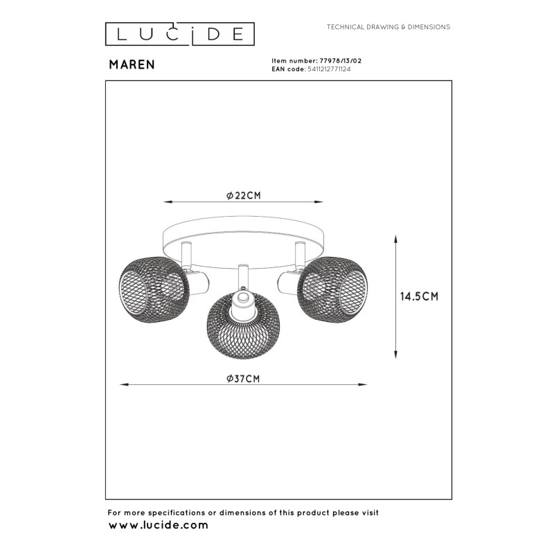 lampa sufitowa nan Lucide | Sklep z lampami lampa sufitowa nan Lucide | Sklep z lampami
