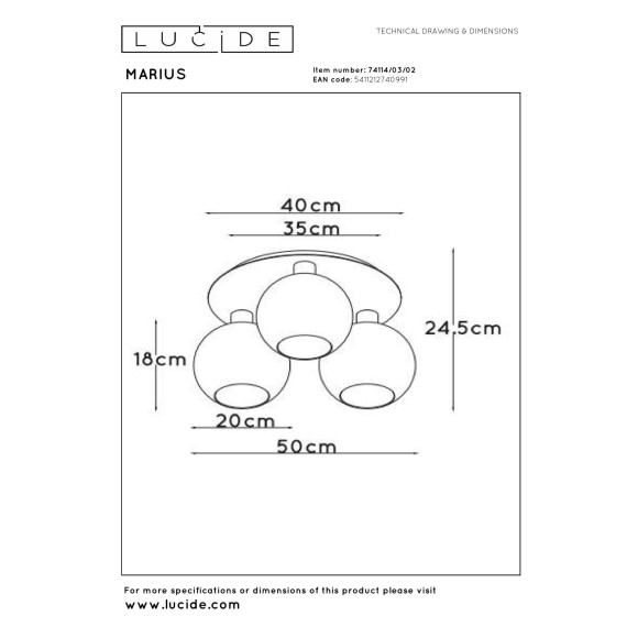 lampa sufitowa nan Lucide | Sklep z lampami lampa sufitowa nan Lucide | Sklep z lampami