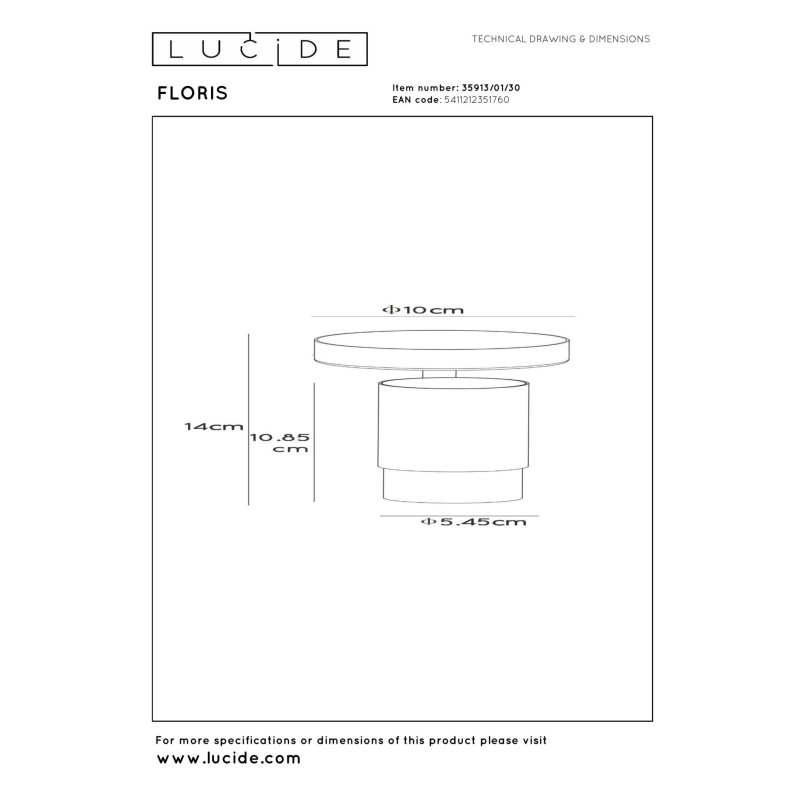 lampa sufitowa FLORIS 35913/01/30 Lucide | Sklep z lampami lampa sufitowa FLORIS 35913/01/30 Lucide | Sklep z lampami