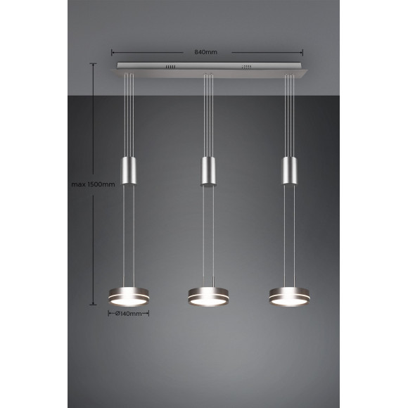 lampa wisząca FRANKLIN 326510307 Trio | Sklep z lampami