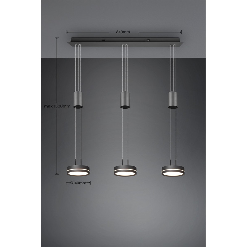 lampa wisząca FRANKLIN 326510342 Trio | Sklep z lampami