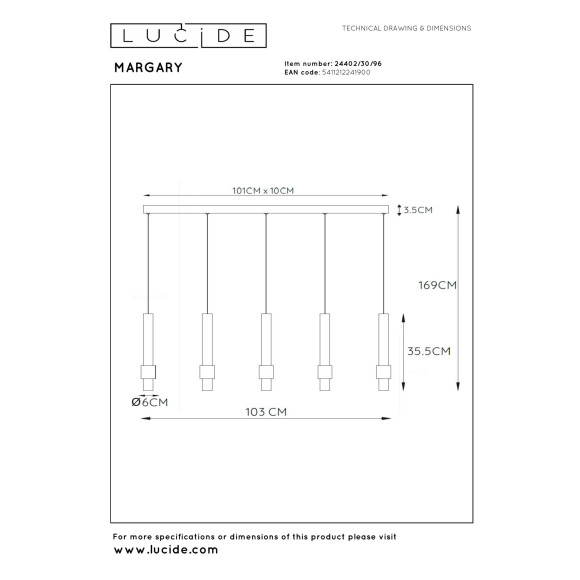 lampa wisząca nan Lucide | Sklep z lampami lampa wisząca nan Lucide | Sklep z lampami