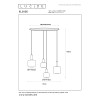 lampa wisząca ELOISE 45405/04/30 Lucide | Sklep z lampami