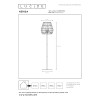 lampa podłogowa NERIDA 03845/81/30 Lucide | Sklep z lampami lampa podłogowa NERIDA 03845/81/30 Lucide | Sklep z lampami