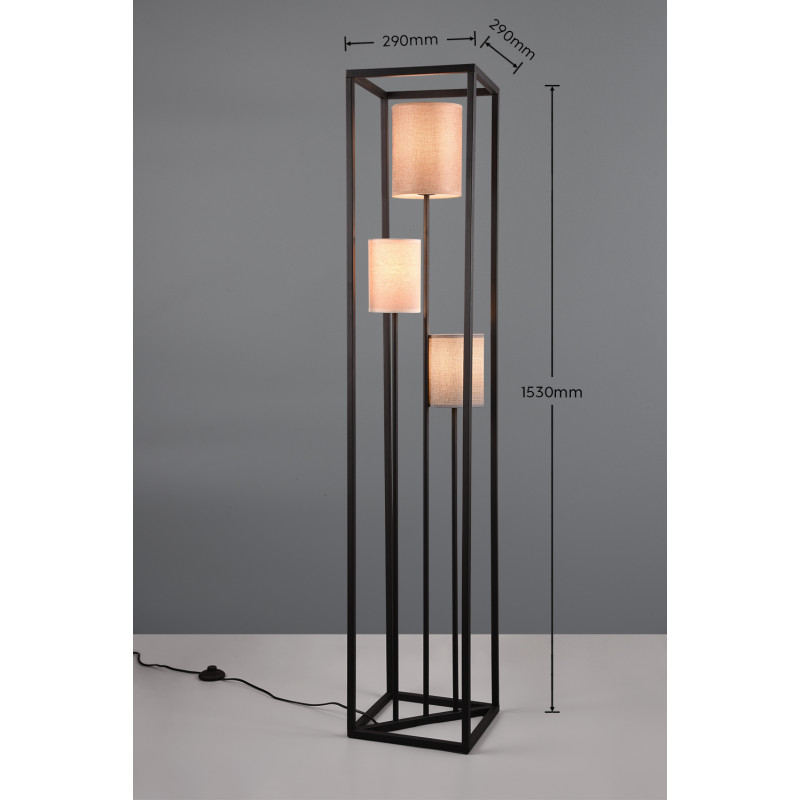lampa podłogowa ROSS 403100317 Trio | Sklep z lampami lampa podłogowa ROSS 403100317 Trio | Sklep z lampami