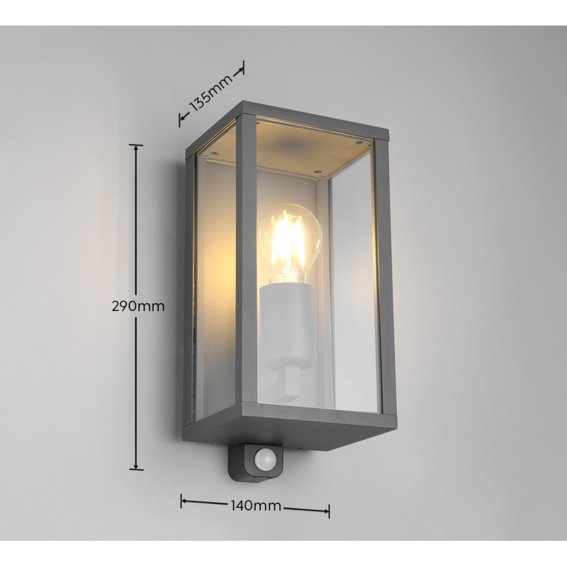 lampa GARONNE - CZUJNIK RUCHU 201869142 Trio | Sklep z lampami lampa GARONNE - CZUJNIK RUCHU 201869142 Trio | Sklep z lampami