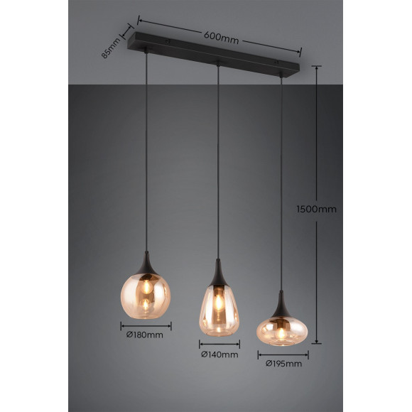 lampa wisząca LUMINA 317000313 Trio | Sklep z lampami