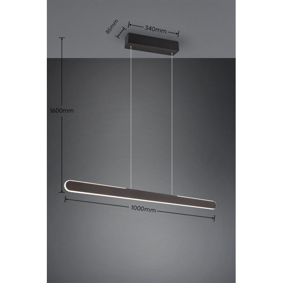 lampa wisząca HELIOS 343310132 Trio | Sklep z lampami